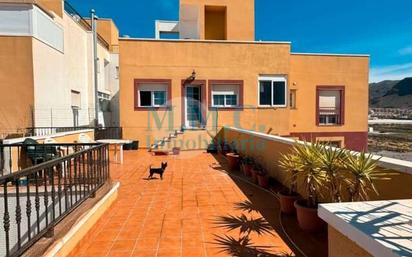 Exterior view of Attic for sale in Roquetas de Mar  with Terrace