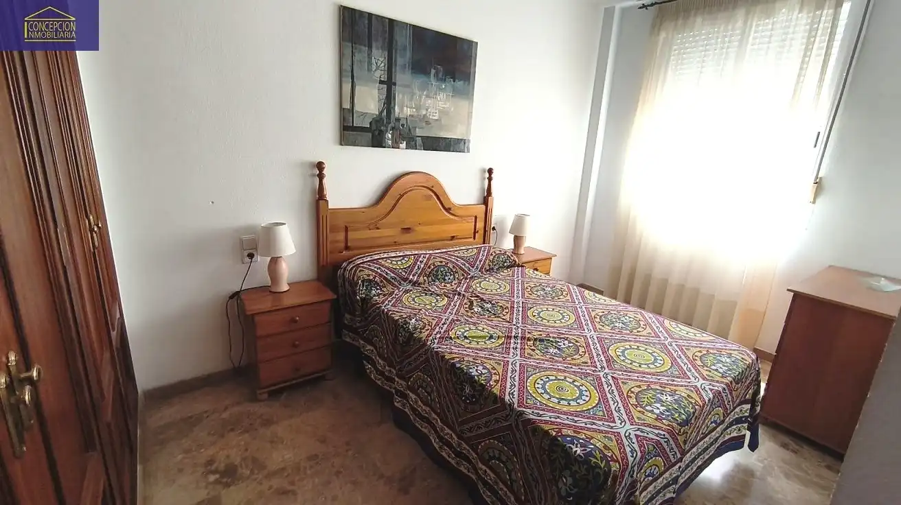 Bedroom of Apartments for rent in Córdoba  with Air Conditioner, Heating and Furnished
