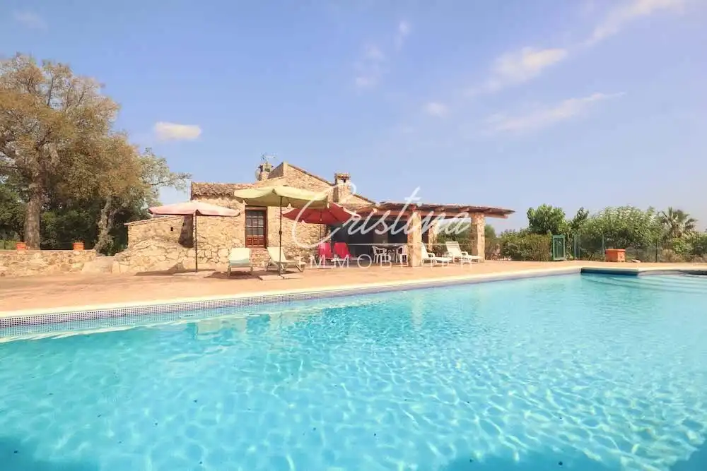 Außenansicht von Country house zum Verkauf in Santa Cristina d'Aro mit Heizung, Privatgarten und Schwimmbad
