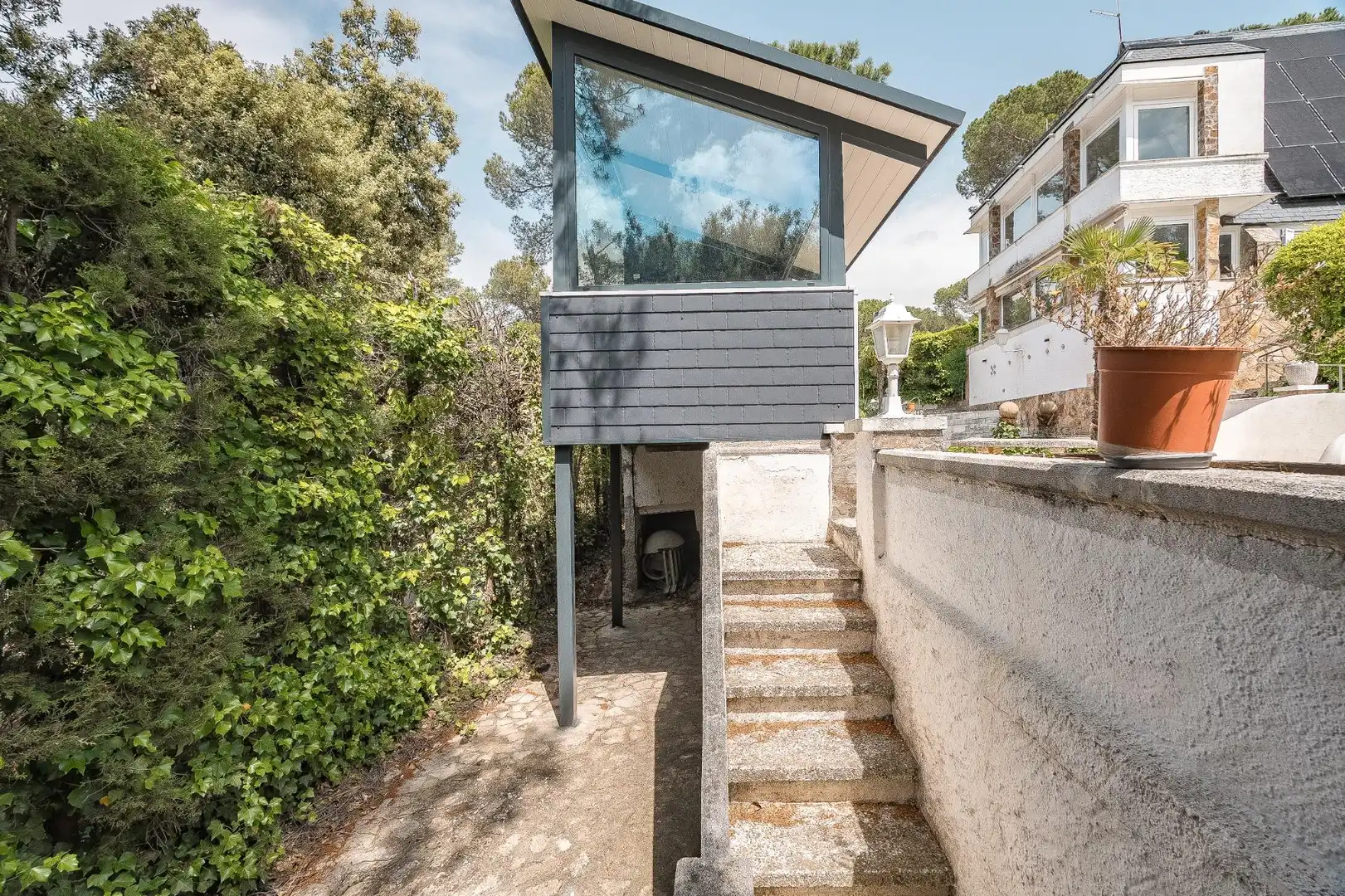 Vista exterior de Casa o xalet en venda en Vacarisses amb Aire condicionat, Calefacció i Jardí privat