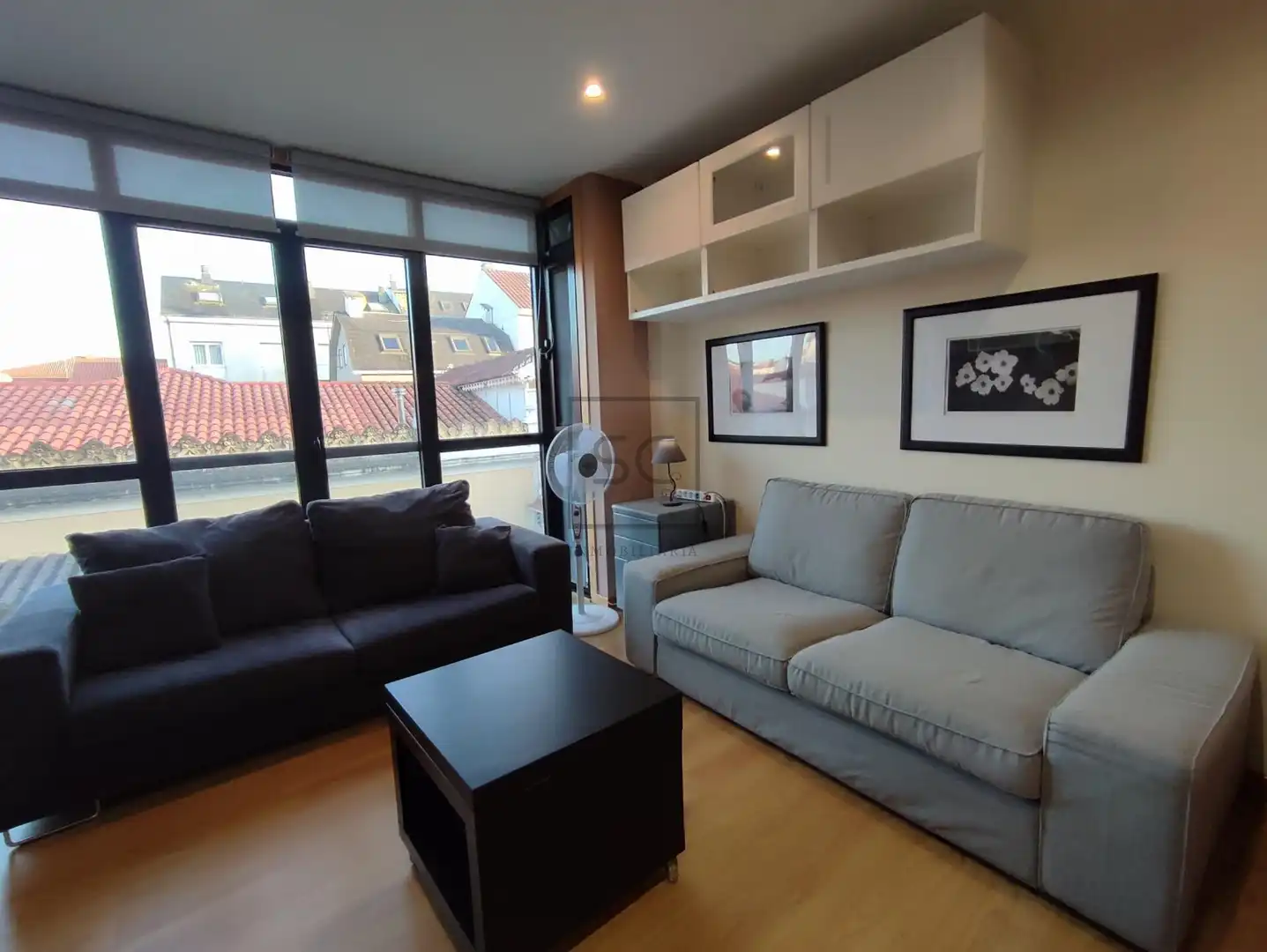 Sala de estar de Apartamento en venta en Ares con Calefacción, Trastero y Amueblado