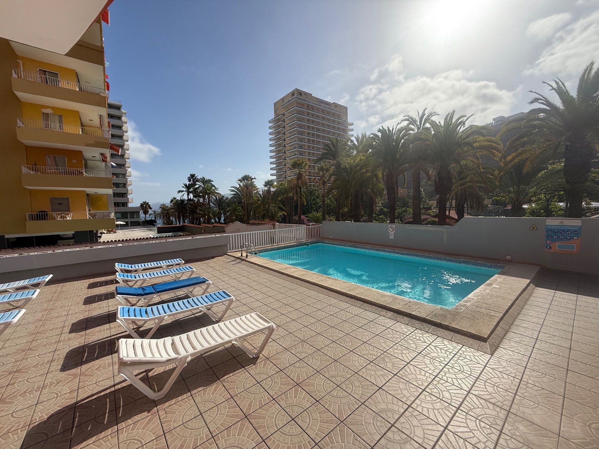 Swimming pool of Flat for sale in Puerto de la Cruz  with Heating, Terrace and Furnished