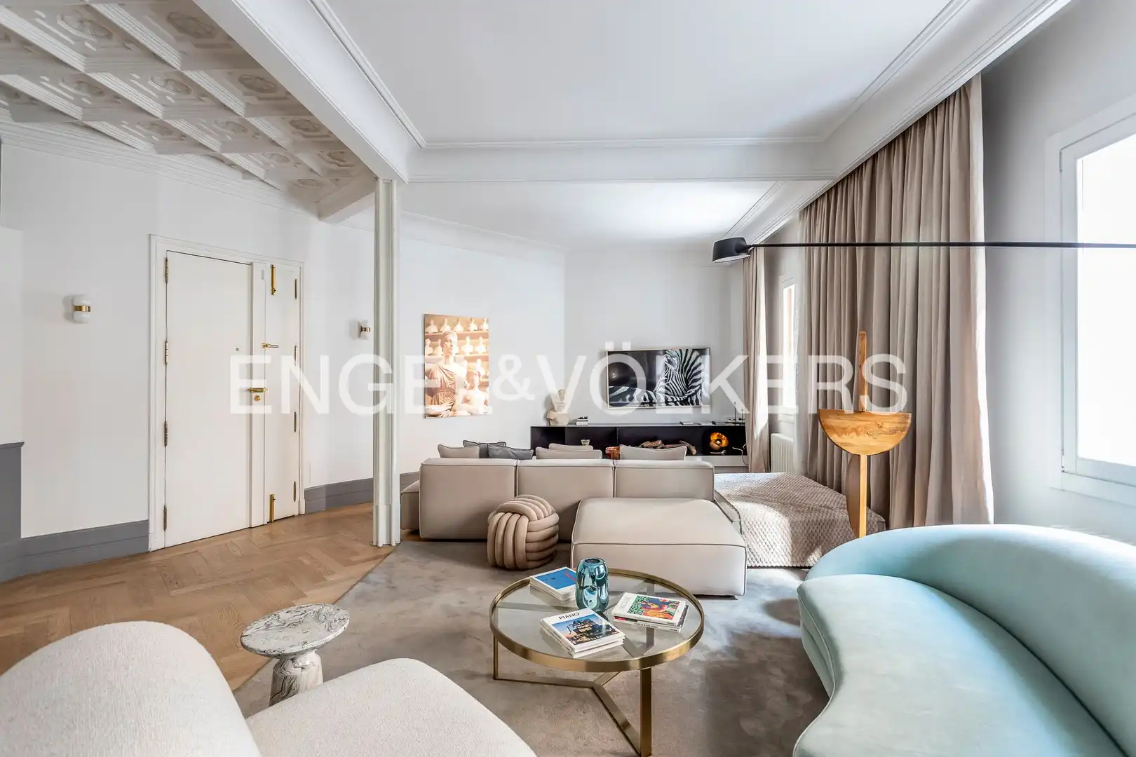 Wohnzimmer von Wohnung zur Miete in Chamberí