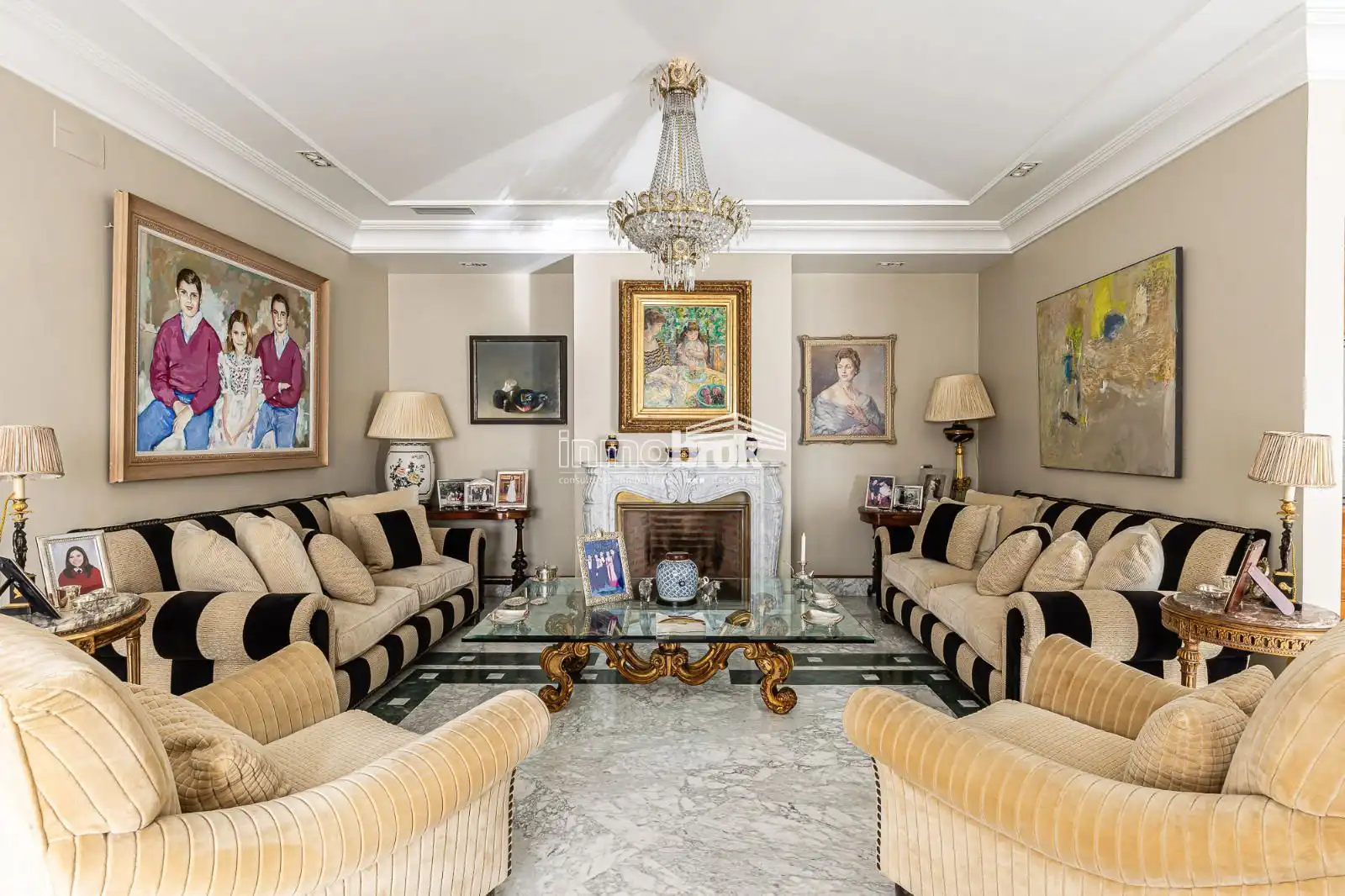 Sala de estar de Casa o chalet en venta en Madrid con Aire acondicionado, Calefacción y Terraza