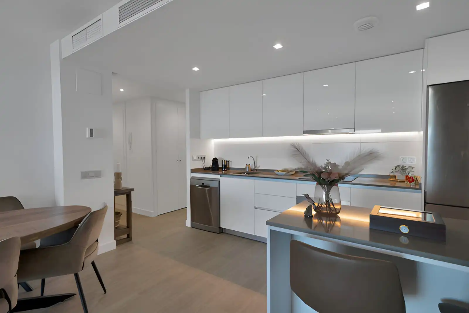 Kitchen of Ground floor for sale in Benalmádena  with Air Conditioner, Heating and Terrace