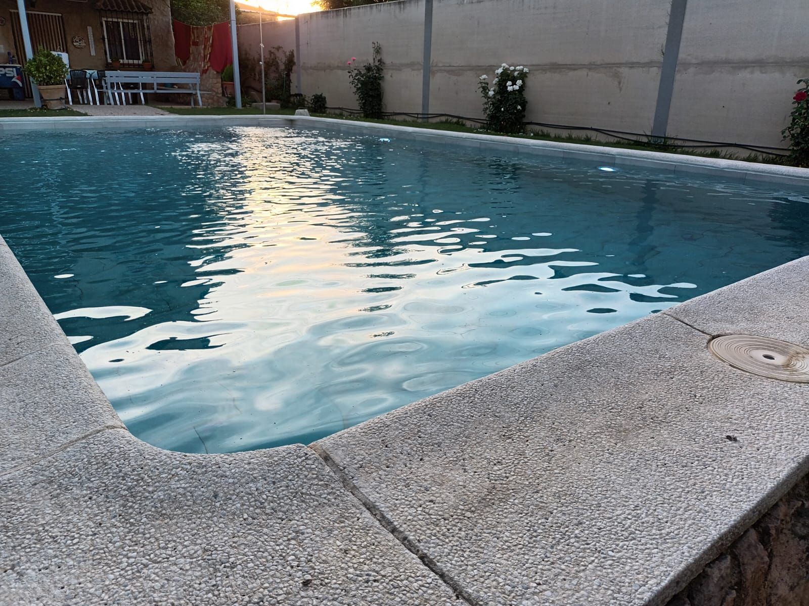 Swimming pool of Houses for sale in Mengíbar  with Air Conditioner, Terrace and Storage room