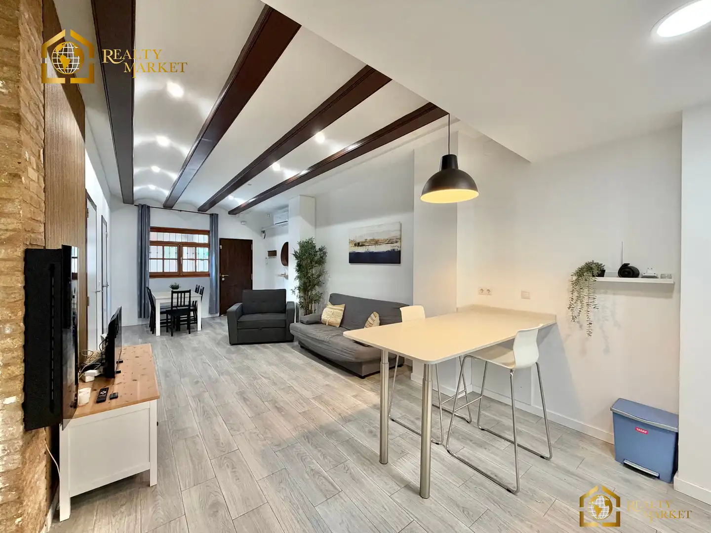 Sala d'estar de Planta baixa de lloguer en Poblats Marítims