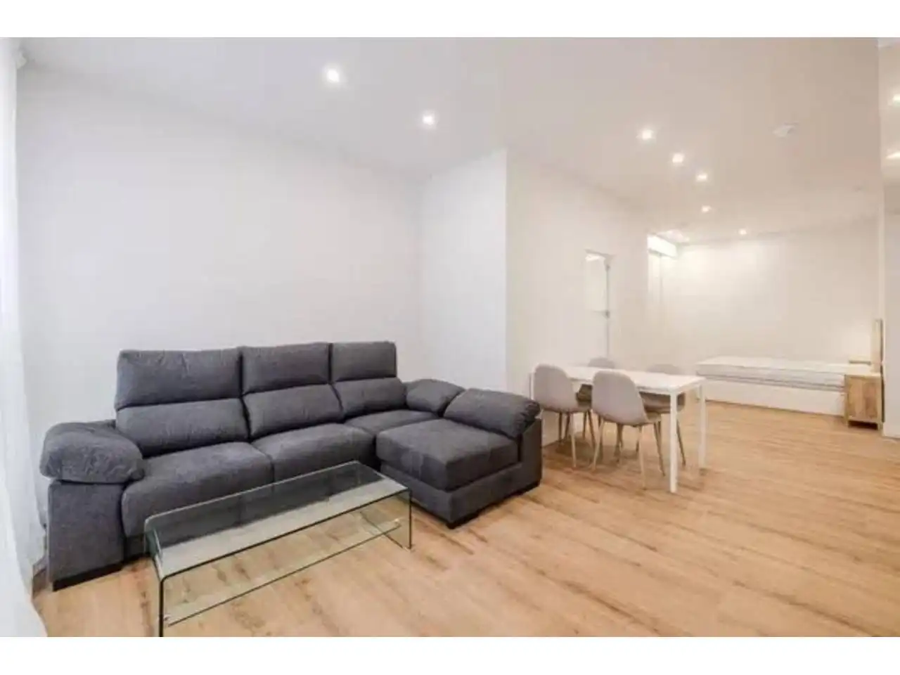 Sala de estar de Loft en venta en  Barcelona Capital con Parquet