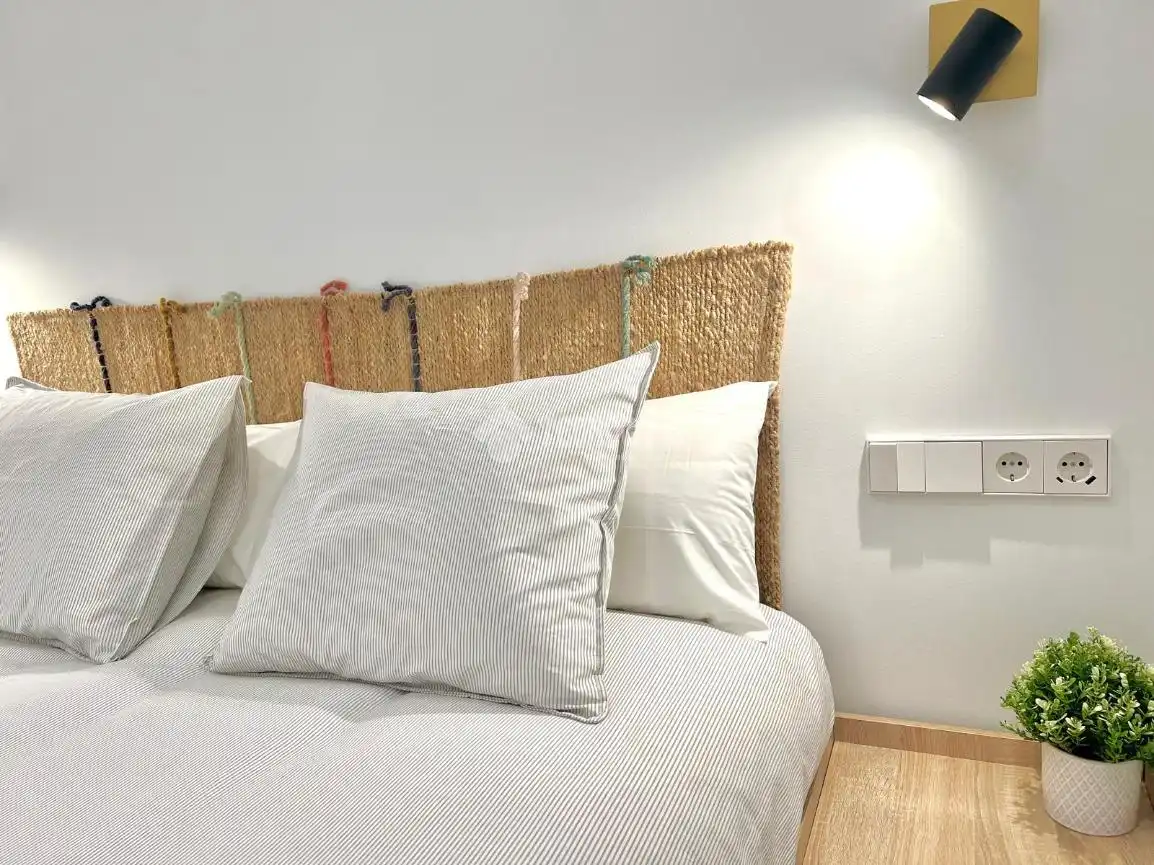 Bedroom of Flat for sale in Madrid  with Air Conditioner