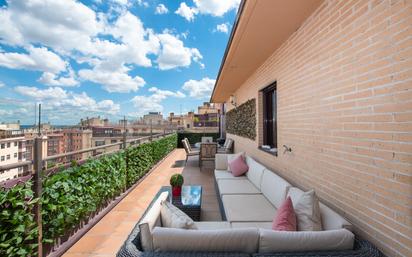 Terrace of Attic for sale in  Madrid Capital  with Air Conditioner, Private garden and Terrace