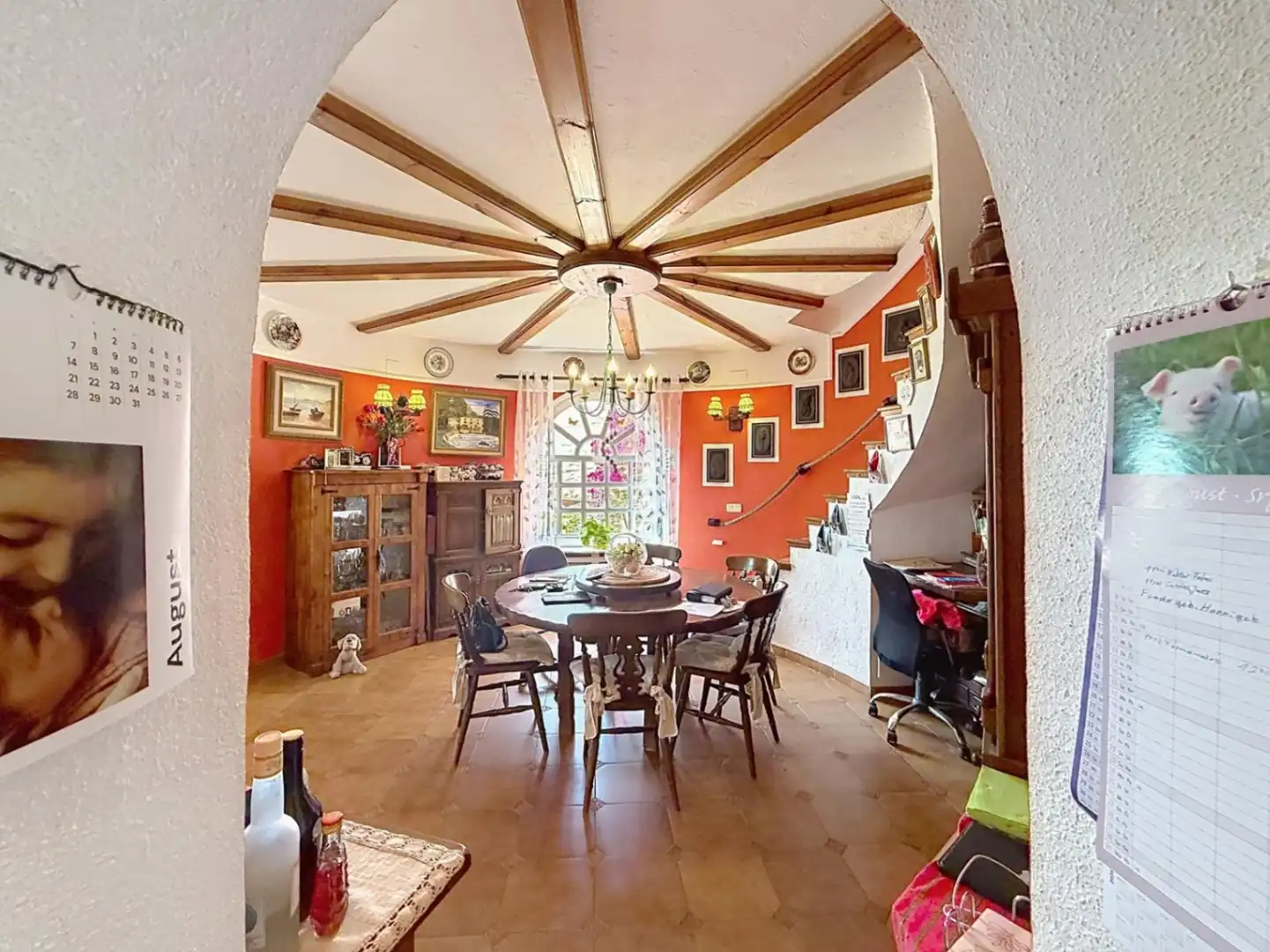 Comedor de Casa o chalet en venta en Benitachell / El Poble Nou de Benitatxell con Aire acondicionado, Calefacción y Jardín privado