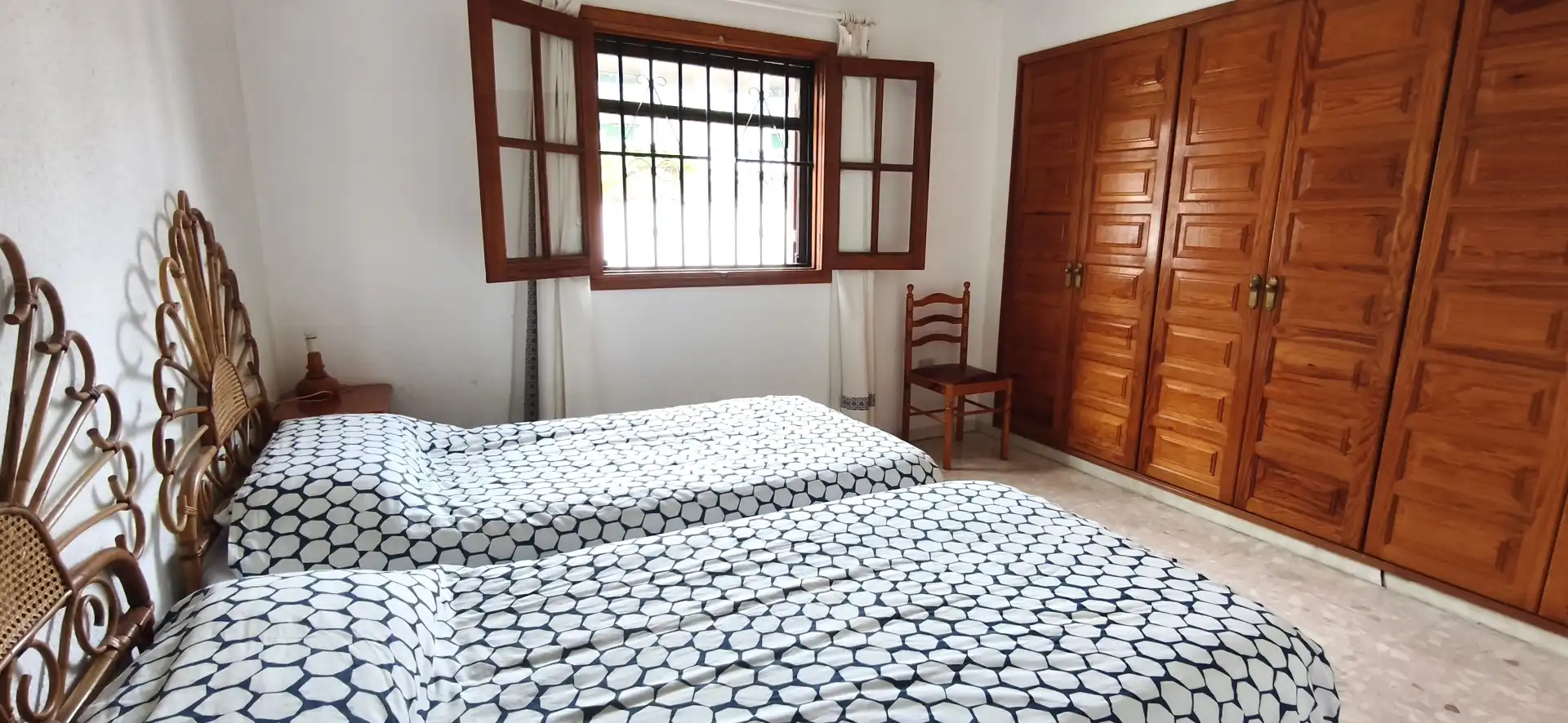 Schlafzimmer von Haus oder Chalet zur Miete in San Miguel de Abona mit Privatgarten, Terrasse und Schwimmbad