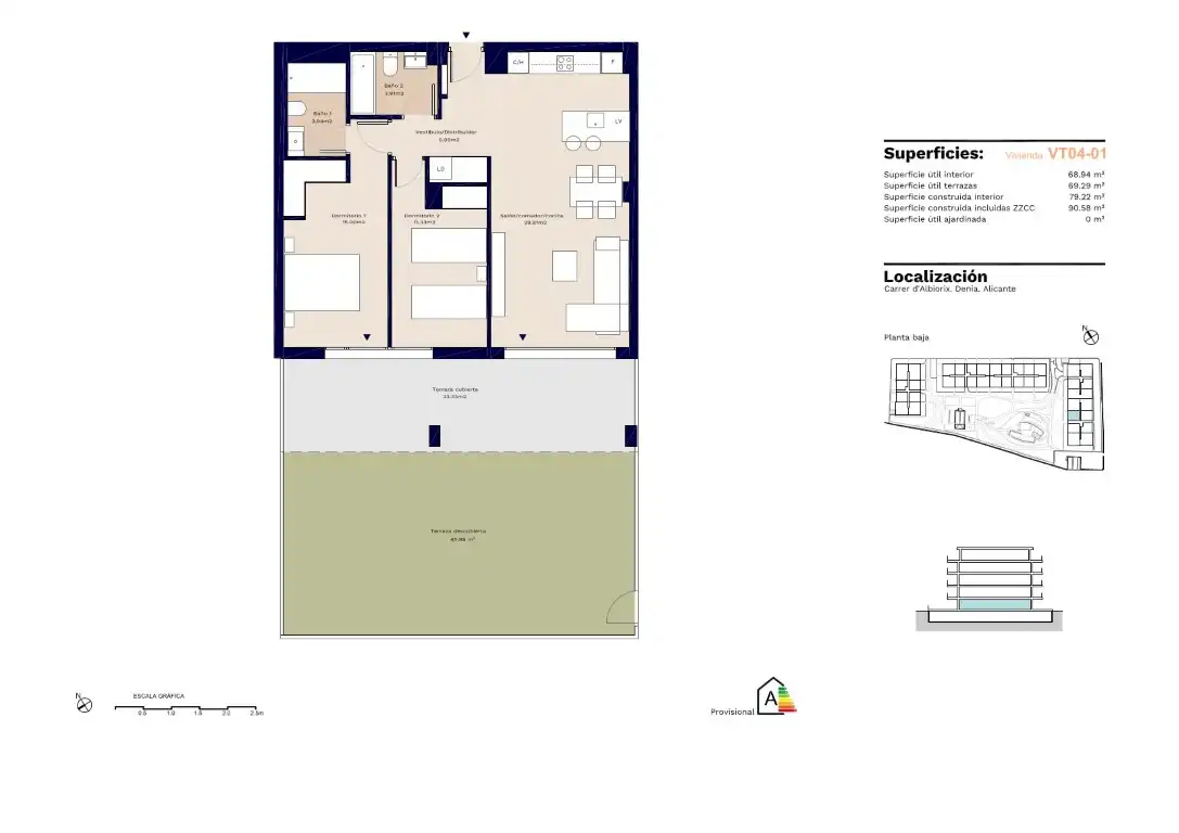 Apartamento con piscina en venta en Centro Urbano, imagen 2