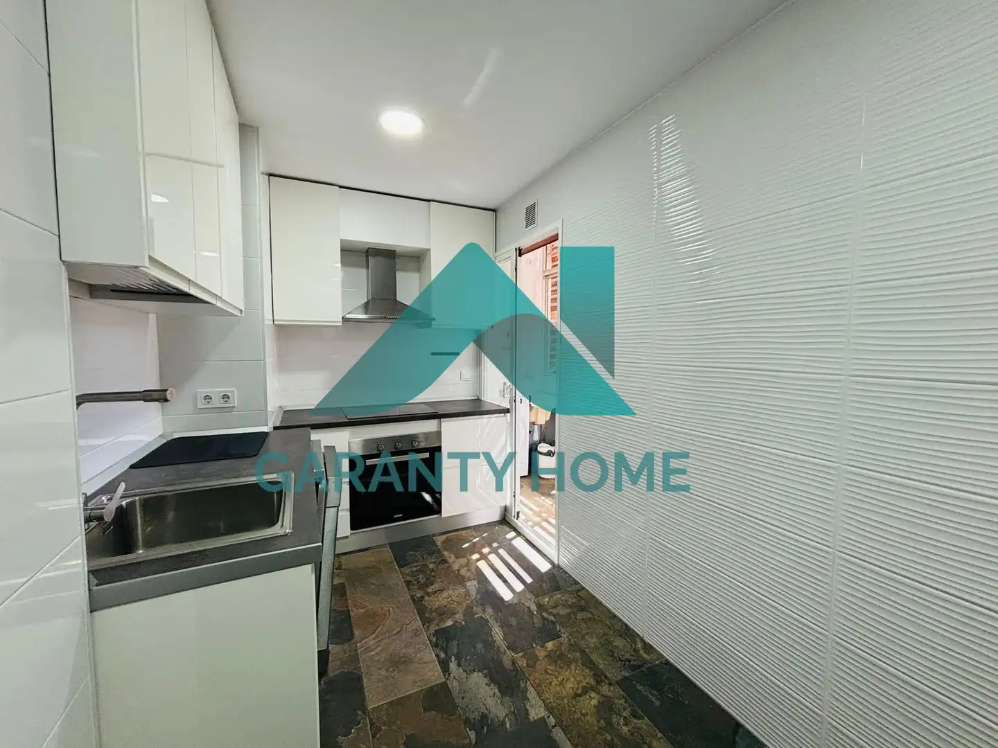 Kitchen of Flat for rent in Cáceres  with Air Conditioner and Furnished