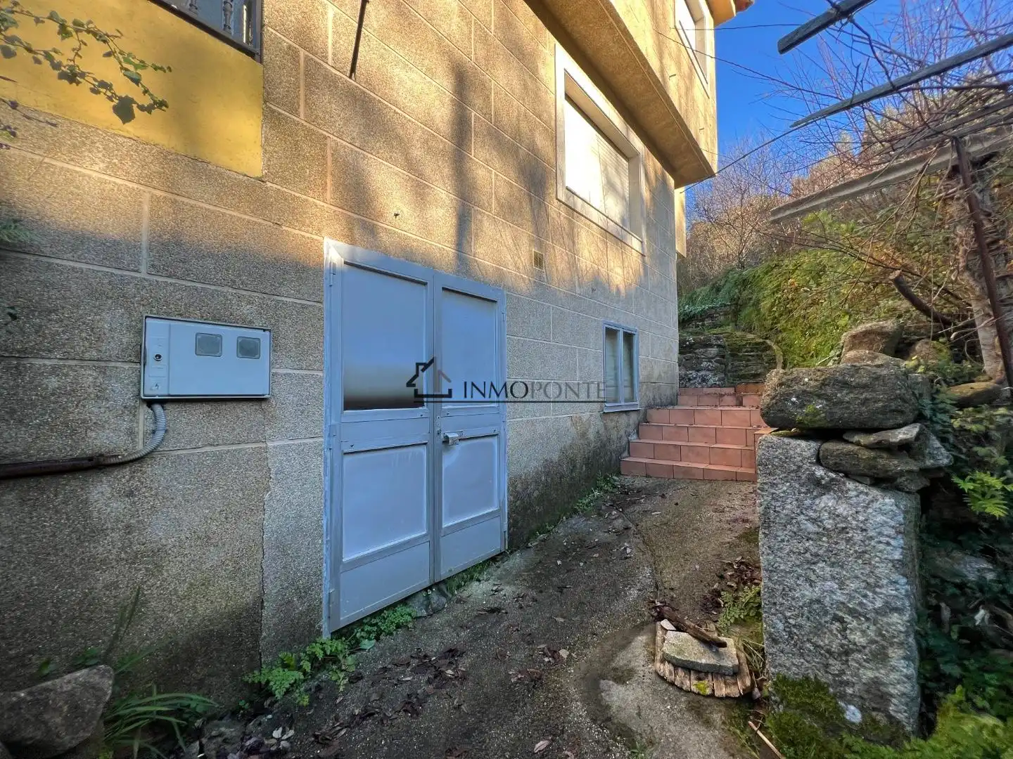 Vista exterior de Casa o chalet en venta en Cotobade con Jardín privado