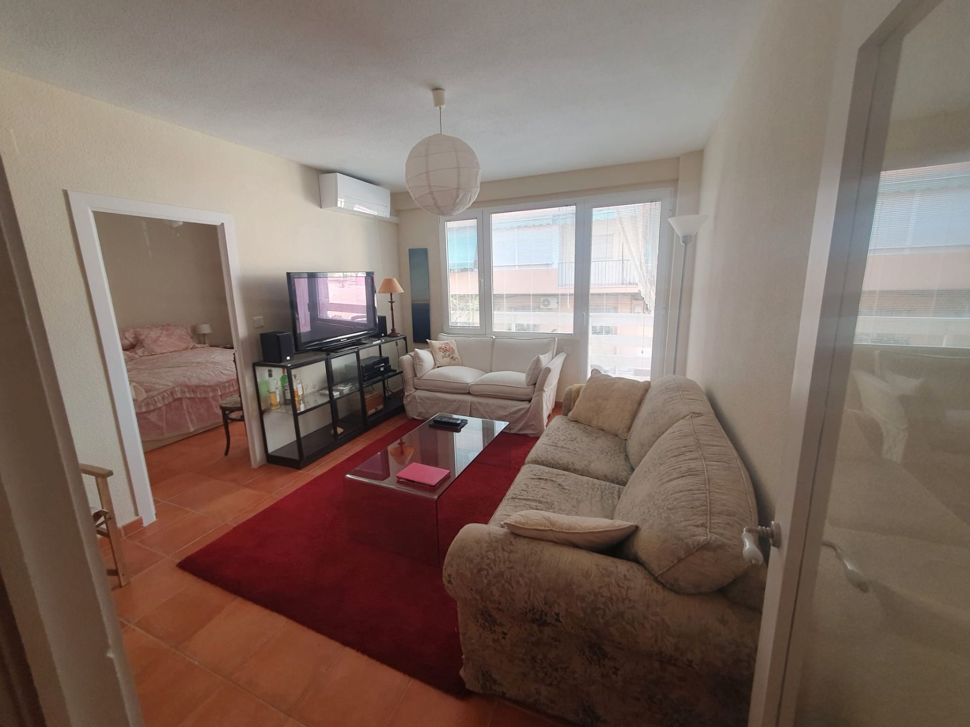 Sala de estar de Piso en venta en Alicante / Alacant con Aire acondicionado, Amueblado y Horno