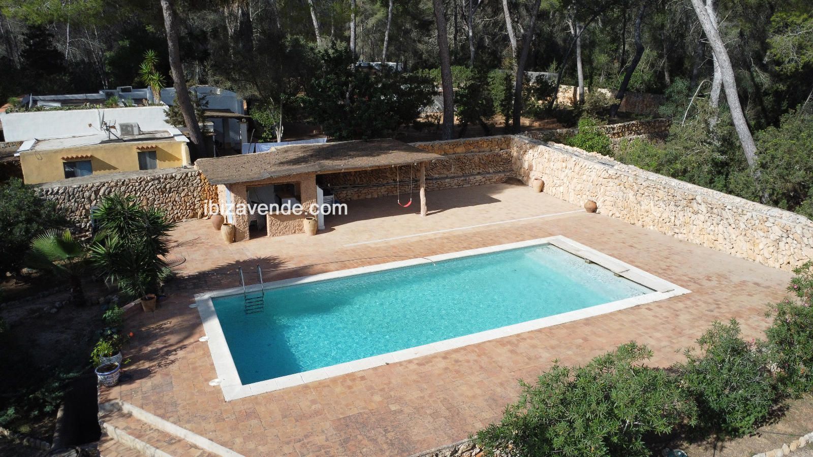 Swimming pool of House or chalet for sale in Santa Eulària des Riu  with Air Conditioner, Heating and Terrace