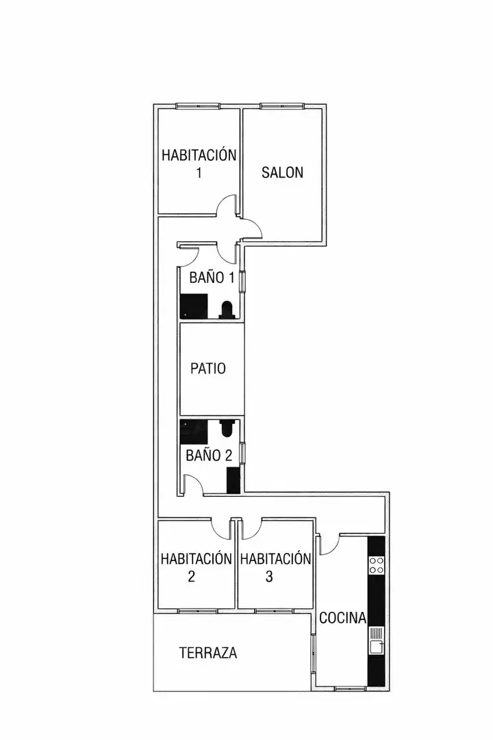 Flat for sale in Abarán  with Air Conditioner and Terrace