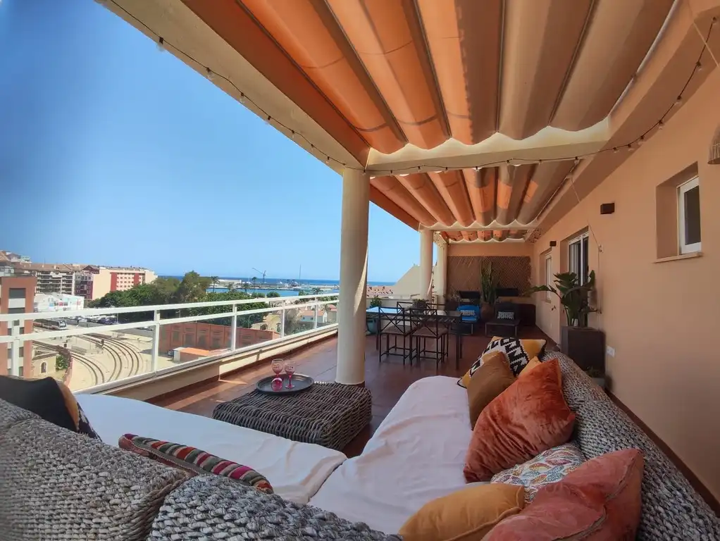 Terraza de Apartamento en venta en Dénia con Aire acondicionado
