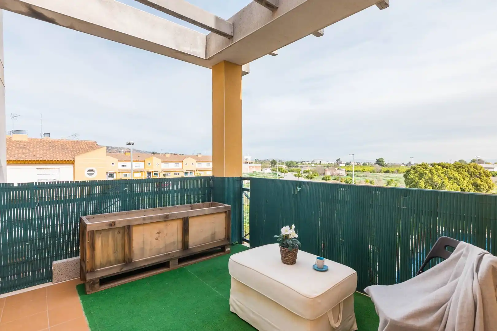 Terrace of Flat for sale in Librilla  with Air Conditioner, Terrace and Storage room