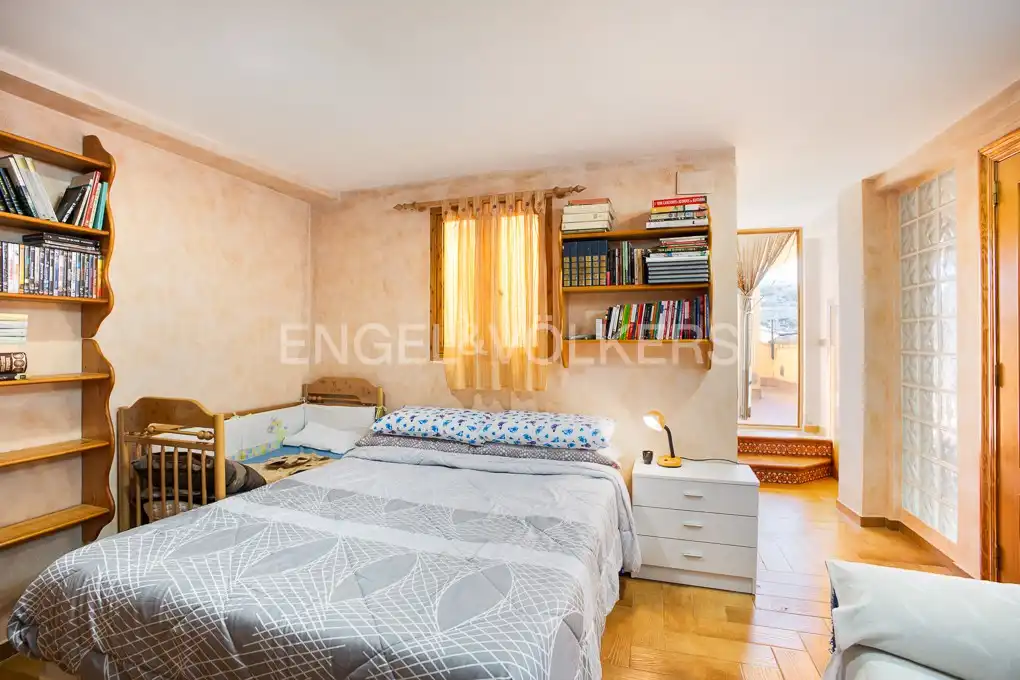 Bedroom of Houses for sale in Alcublas  with Air Conditioner, Heating and Terrace