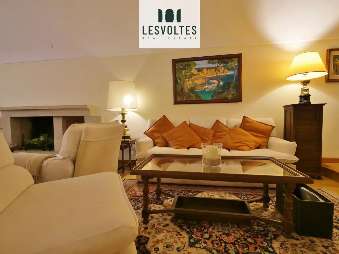 Living room of Houses for sale in Palafrugell  with Heating, Private garden and Storage room