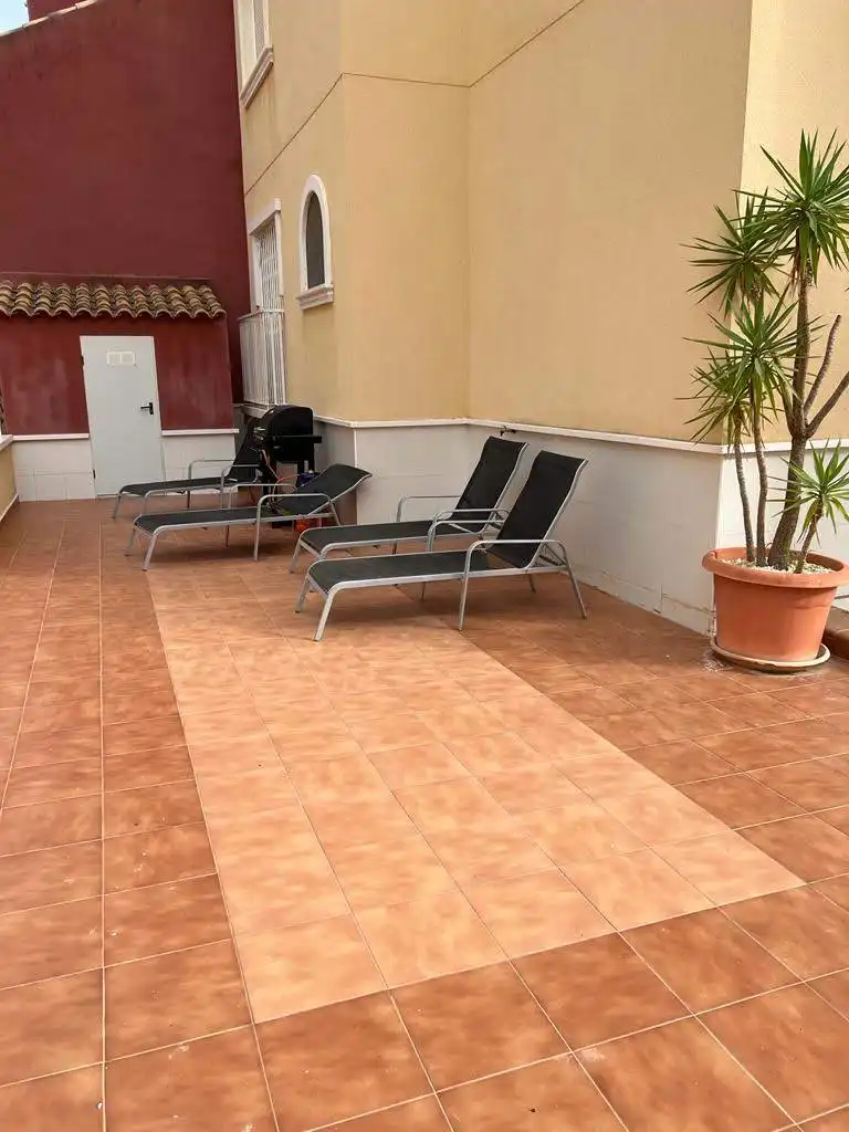 Terrassa de Apartament en venda en Los Alcázares amb Aire condicionat, Calefacció i Terrassa