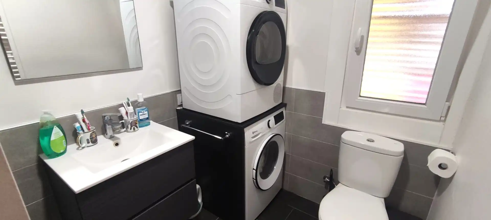 Bathroom of Detached homes for sale in Olot  with Heating, Parquet flooring and Furnished