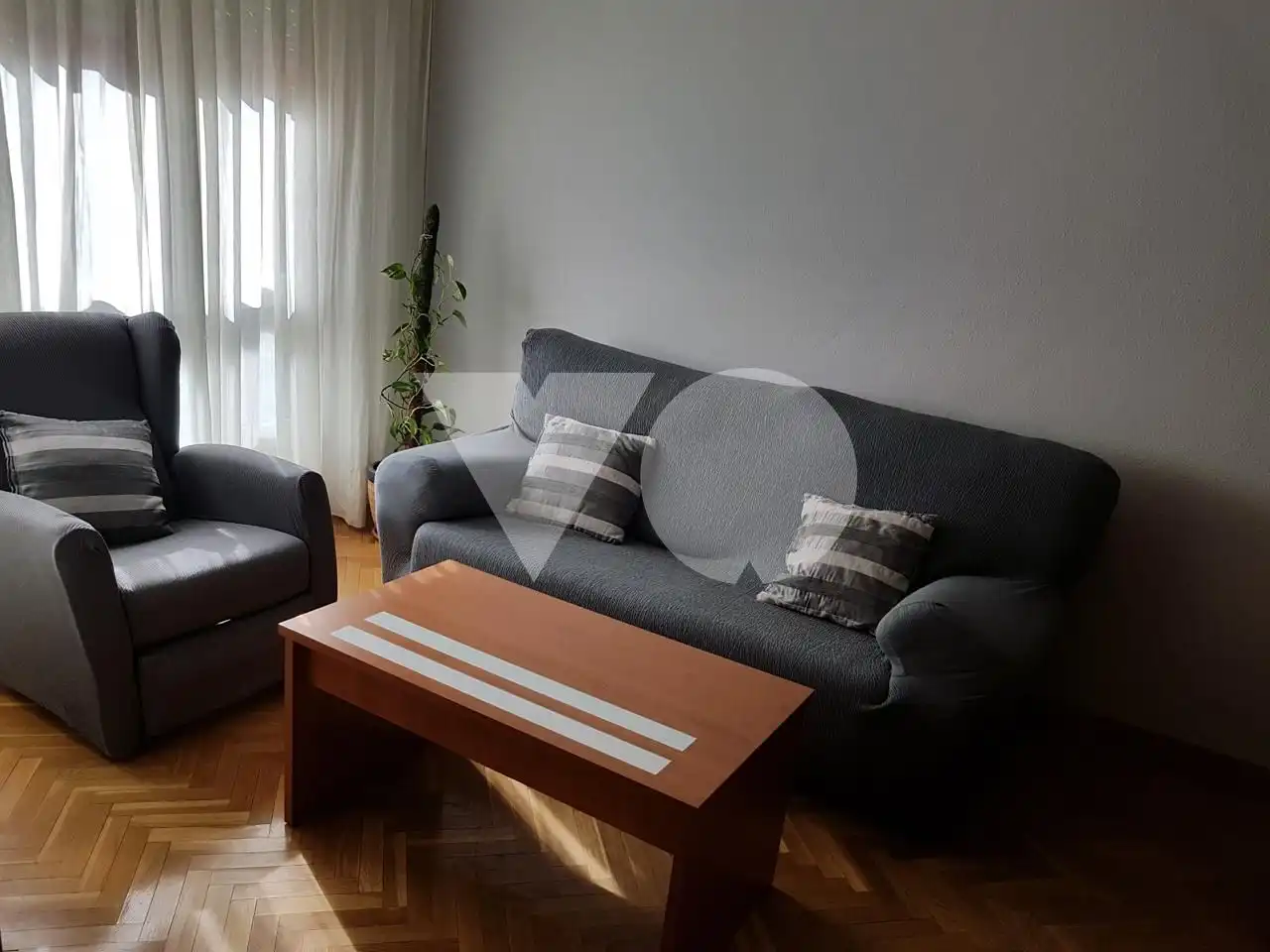 Sala d'estar de Pis de lloguer en Madrid amb Aire condicionat, Calefacció i Parquet