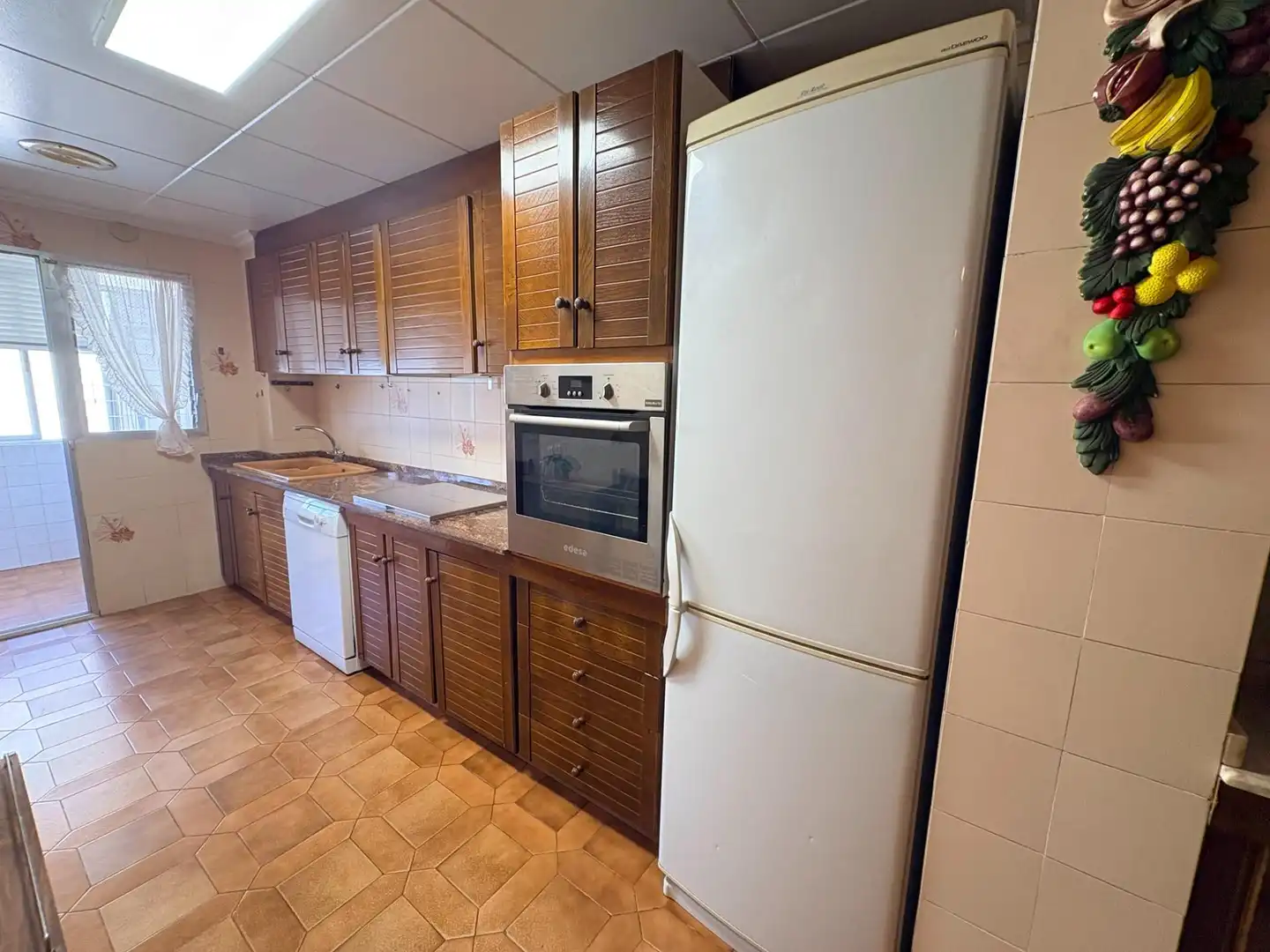 Kitchen of Flat for sale in Almansa  with Heating, Terrace and Storage room