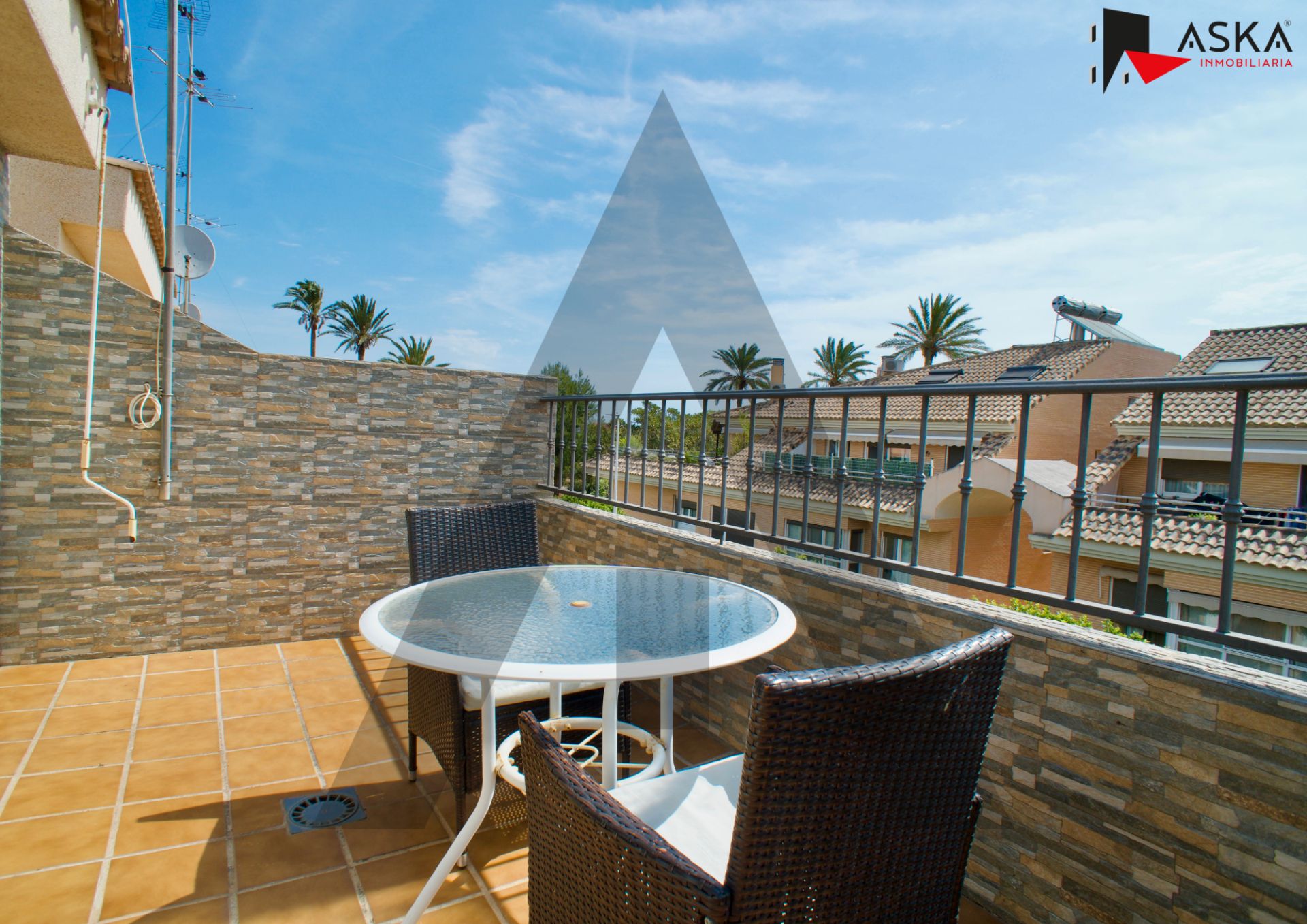 Terrace of Single-family semi-detached for sale in Picanya  with Air Conditioner, Heating and Terrace