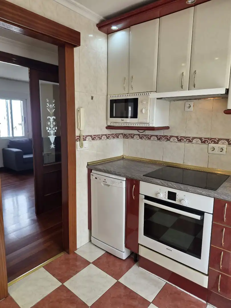 Kitchen of Flat for sale in Valladolid  with Heating, Terrace and Oven