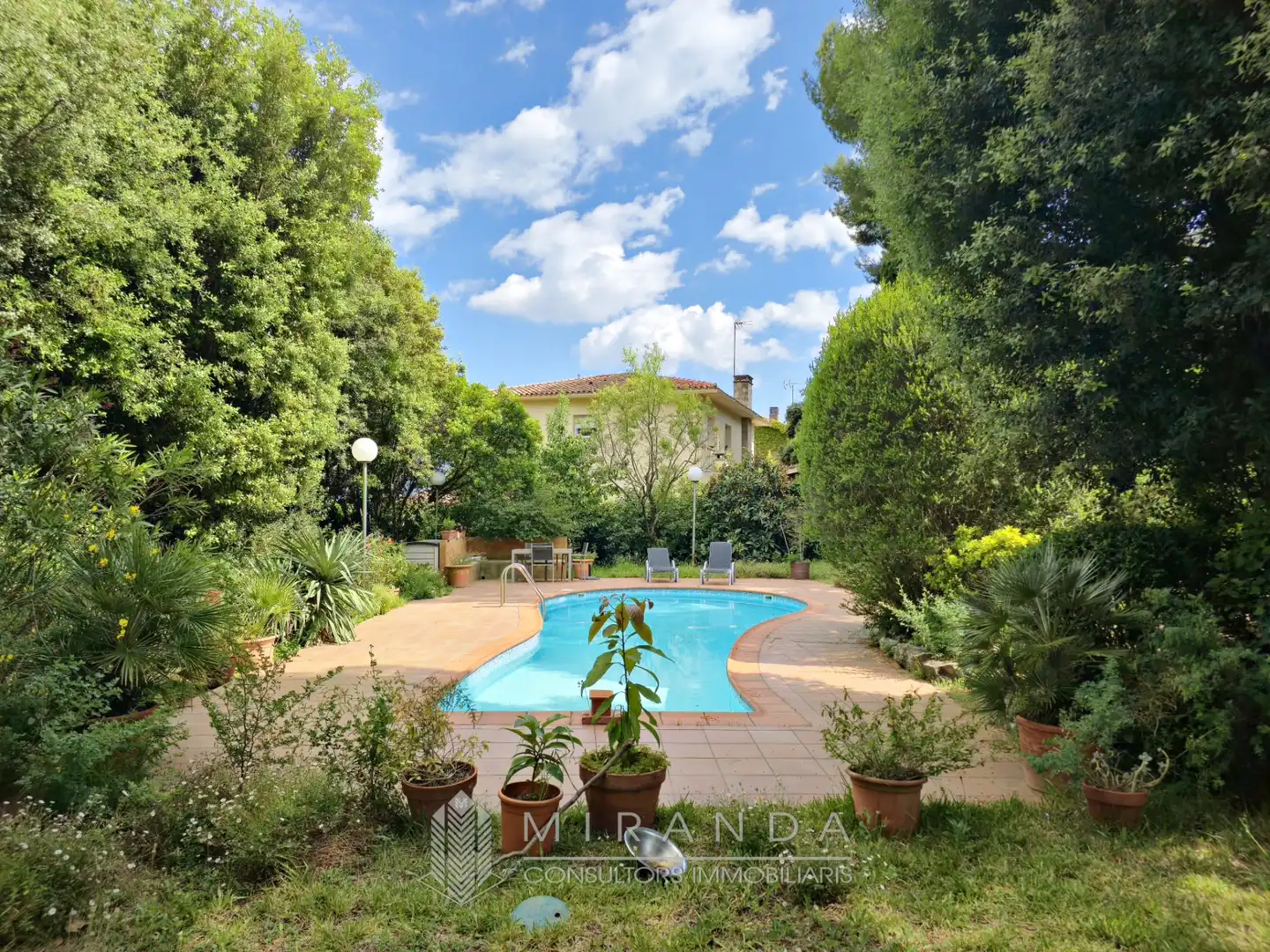 Jardín de Casa o chalet en venta en L'Ametlla del Vallès con Aire acondicionado, Jardín privado y Terraza
