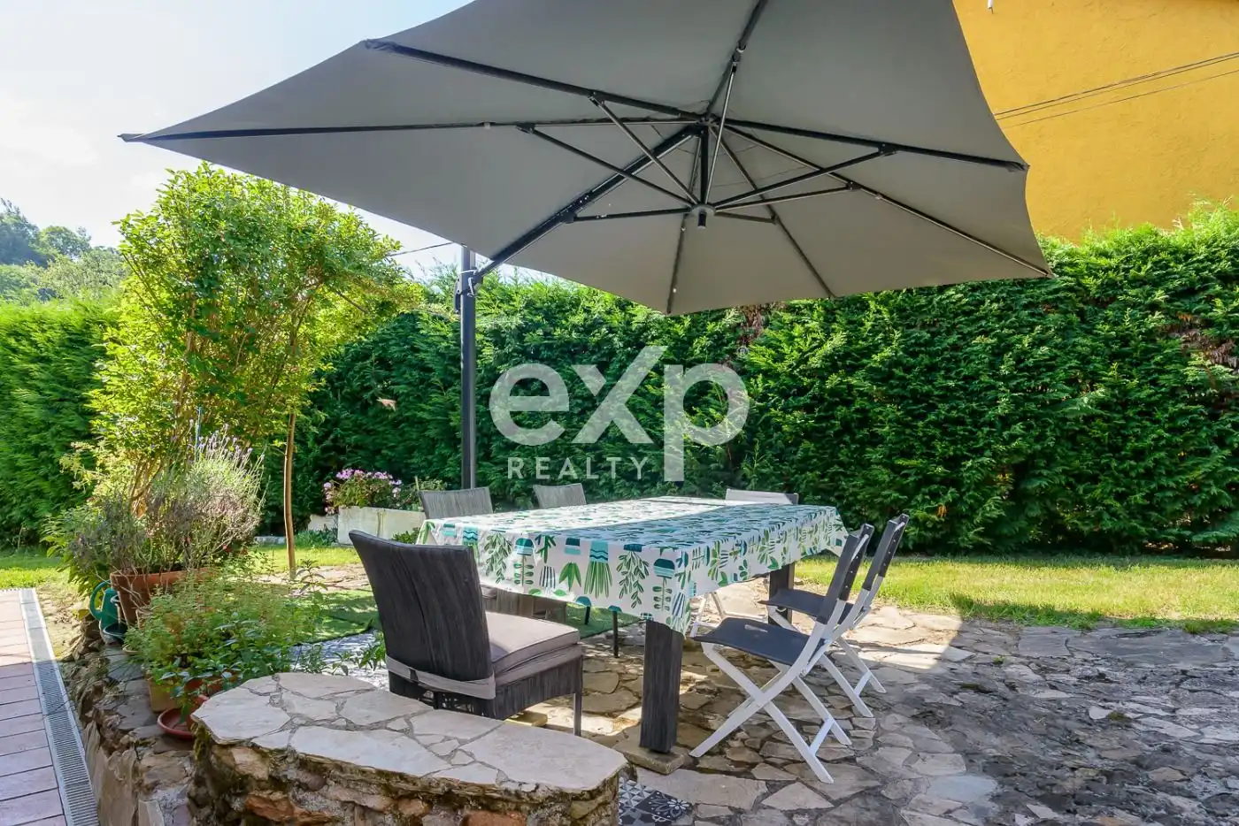 Garden of Houses for sale in Langreo  with Heating, Private garden and Swimming Pool