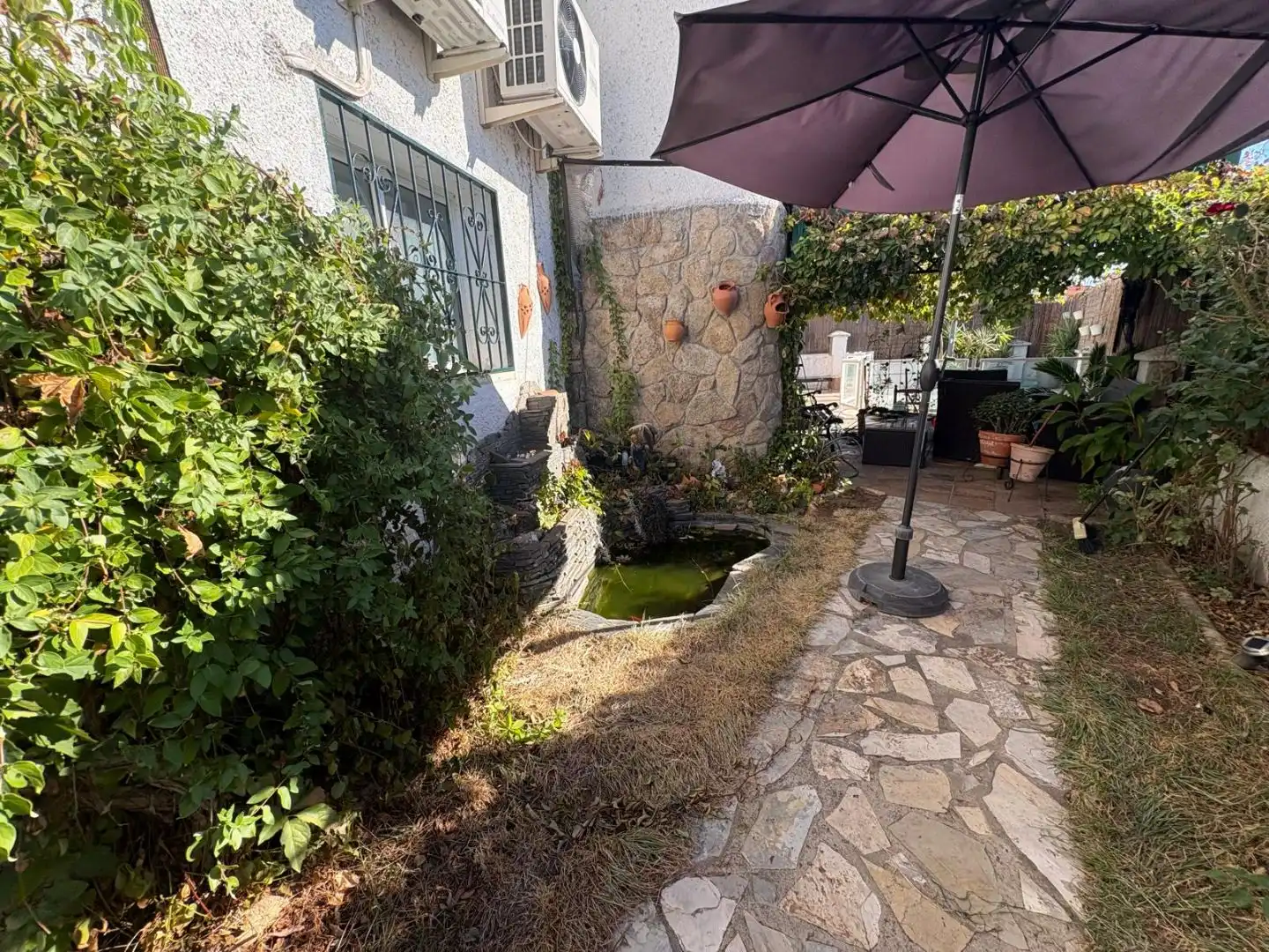 Jardín de Casa o chalet en venta en Plasencia con Aire acondicionado, Terraza y Piscina