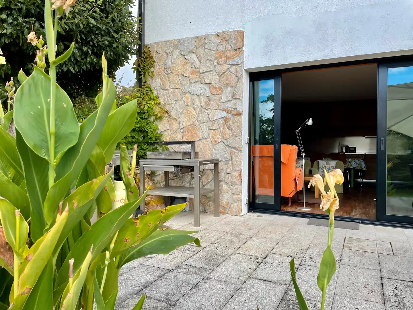 Terraza de Casa o chalet de alquiler en Cangas  con Jardín privado, Parquet y Terraza