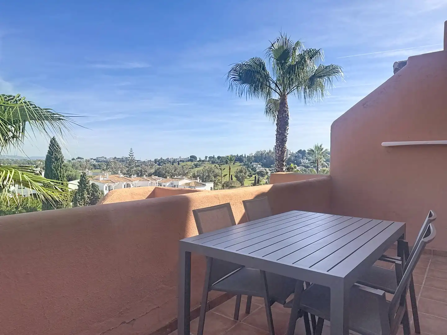 Terrace of Apartments for sale in Benahavís  with Air Conditioner, Terrace and Swimming Pool
