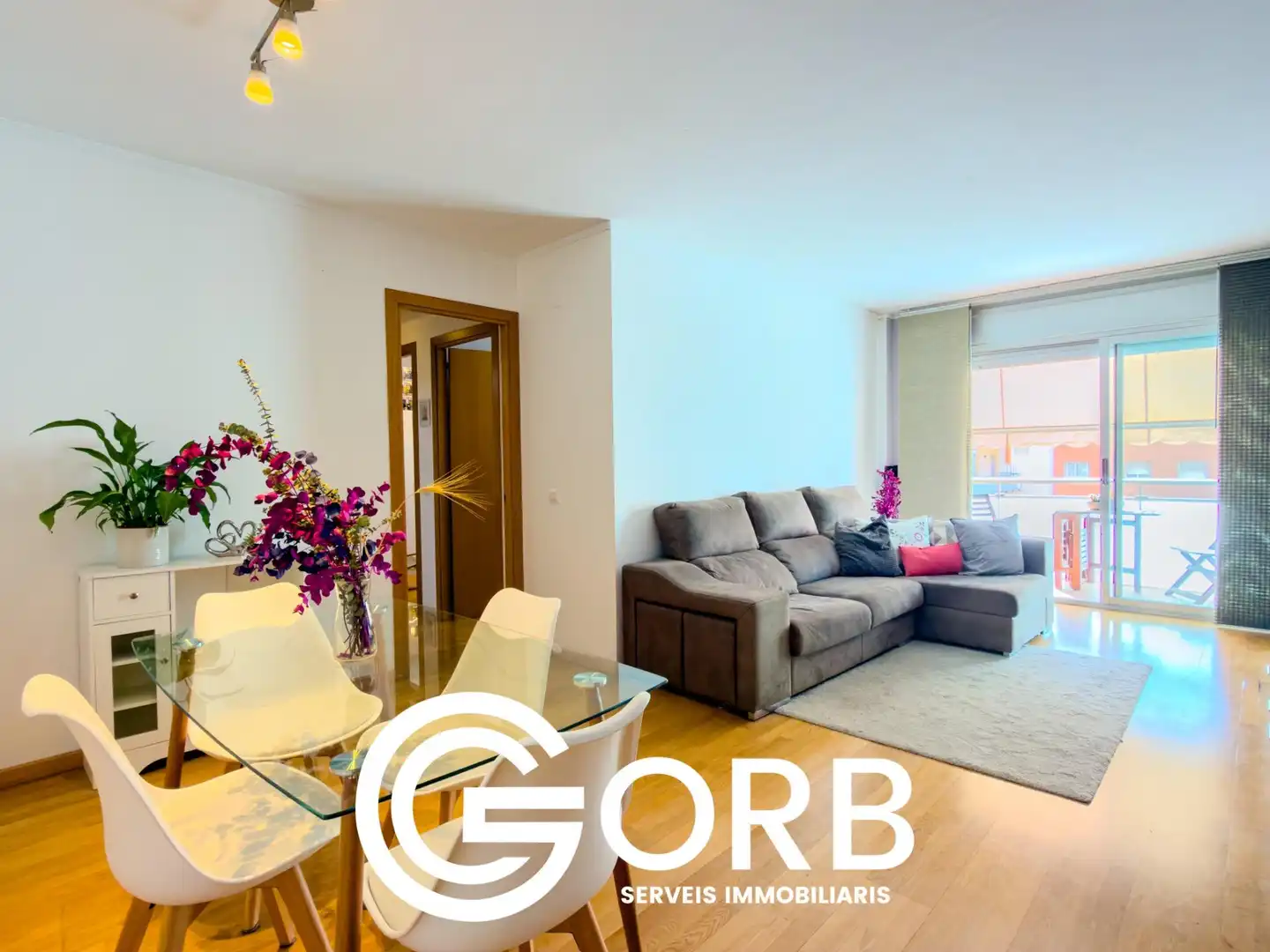 Living room of Flat for sale in Mataró  with Air Conditioner, Heating and Private garden