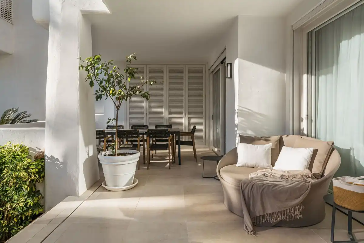 Terrace of Ground floor for sale in Marbella  with Air Conditioner, Terrace and Storage room