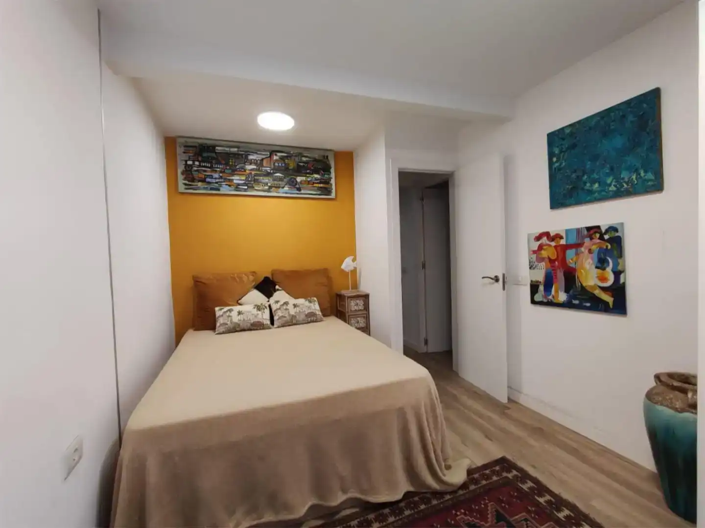 Bedroom of Flat for rent in Arona  with Furnished
