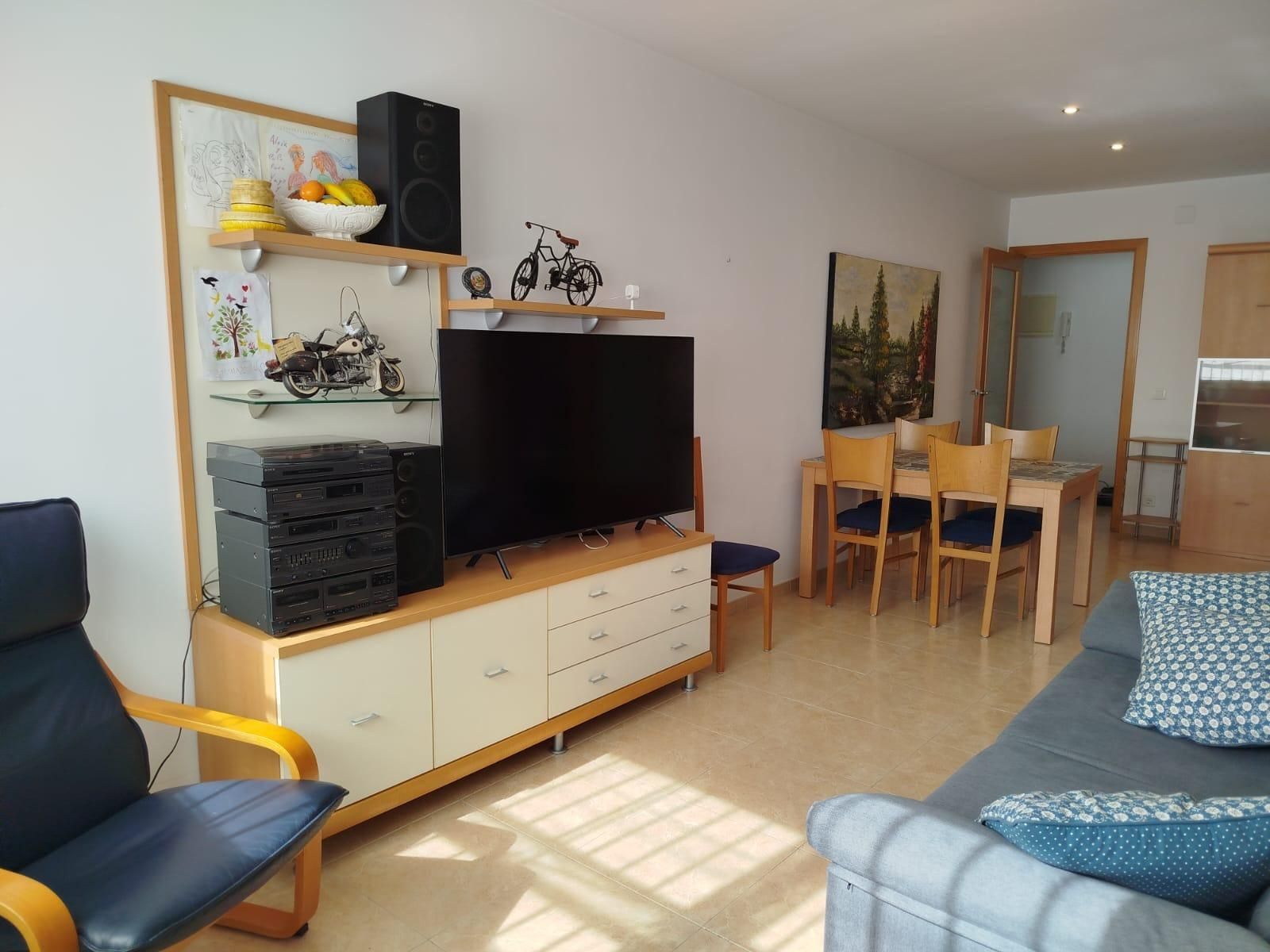 Living room of Flat for sale in Calafell  with Air Conditioner and Heating