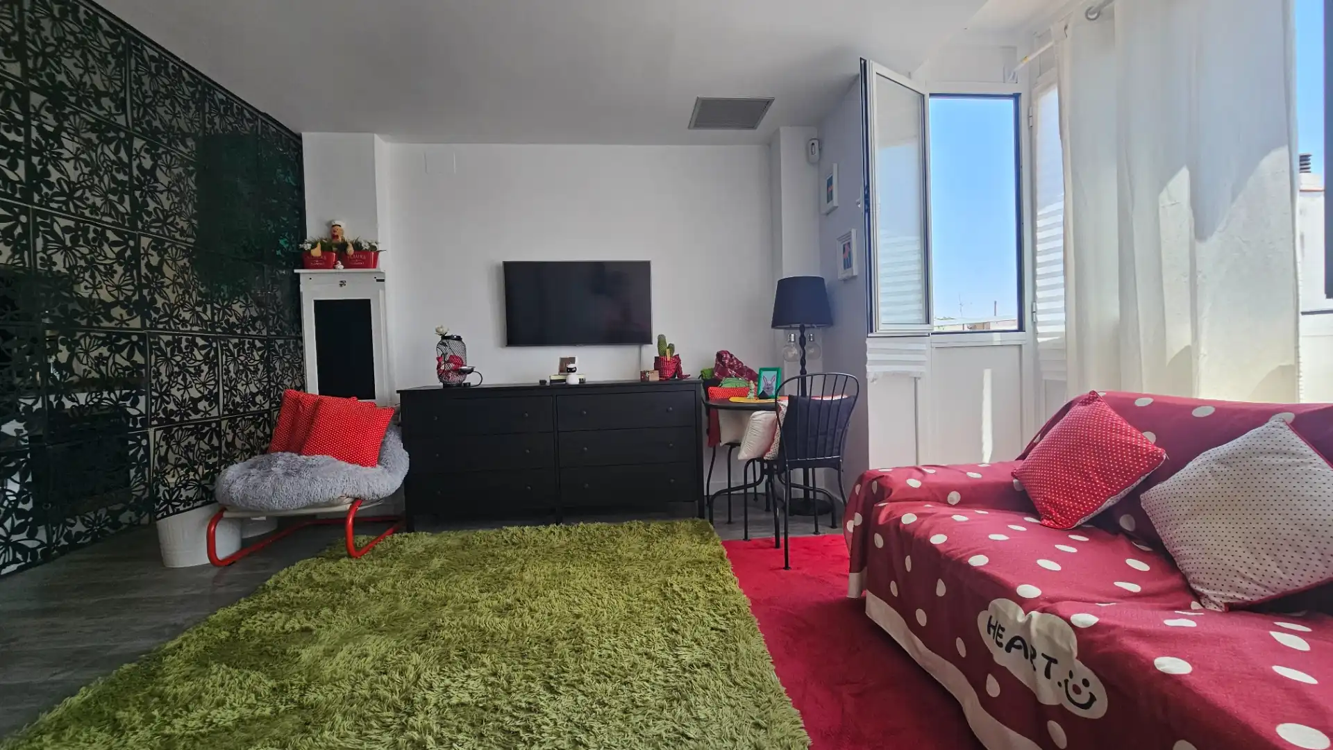 Sala d'estar de Pis en venda en Sabadell amb Aire condicionat, Calefacció i Parquet