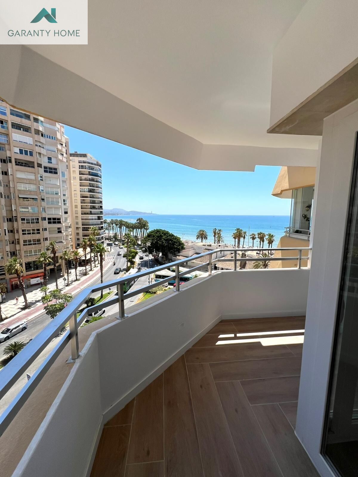 Dormitori de Apartament de lloguer en Málaga Capital amb Aire condicionat i Terrassa