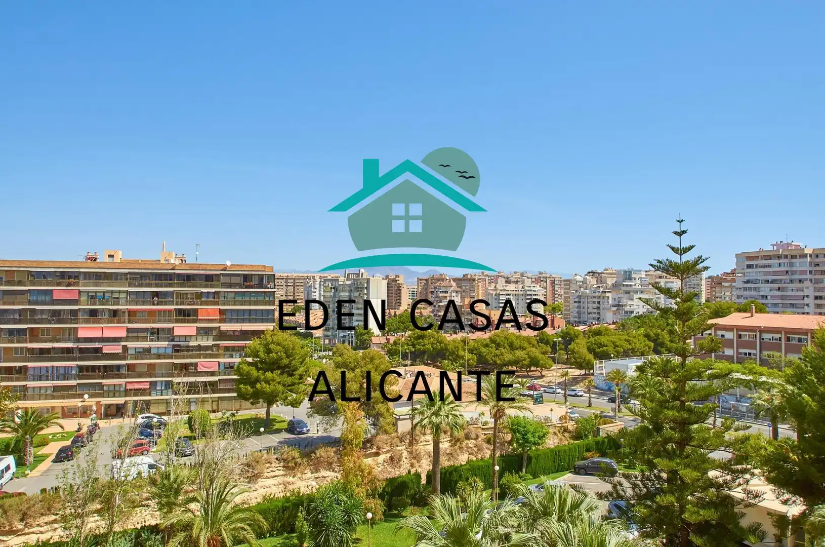 Außenansicht von Wohnungen zum Verkauf in Alicante / Alacant mit Klimaanlage, Heizung und Privatgarten