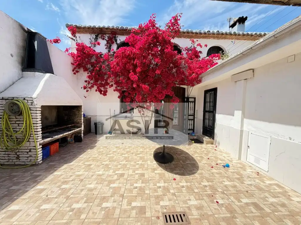 Vista exterior de Casa o chalet en venta en Alzira con Terraza y Piscina