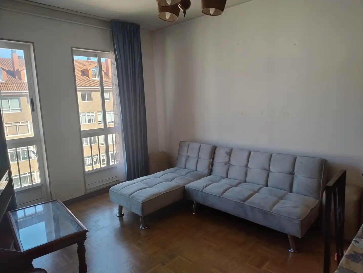Living room of Flat for rent in Ames  with Heating, Storage room and Furnished