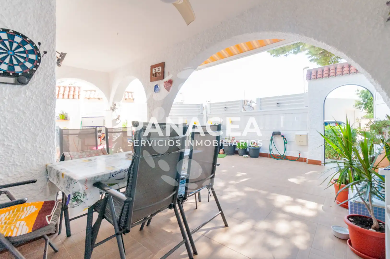 Terraza de Casa o chalet en venta en Vícar con Amueblado, Horno y Lavadora