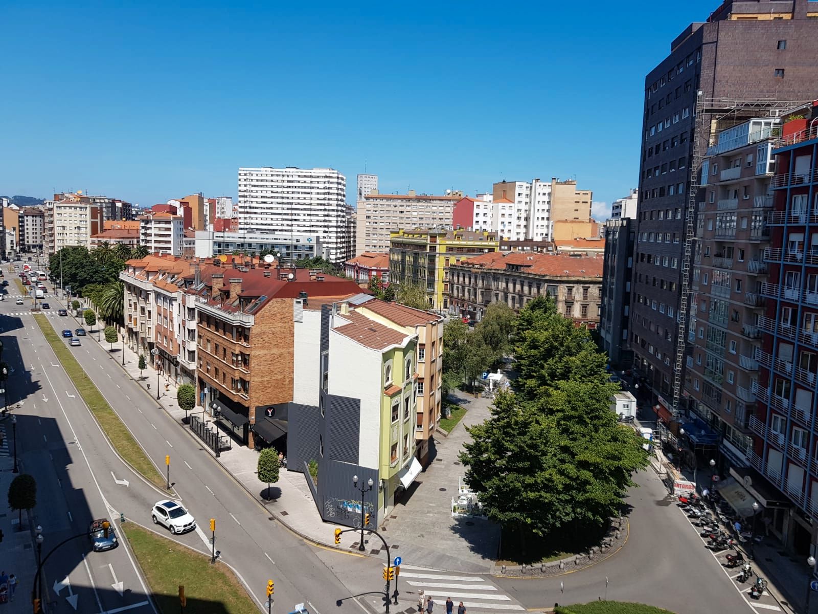 Exterior view of Flat to rent in Gijón   with Heating and Furnished