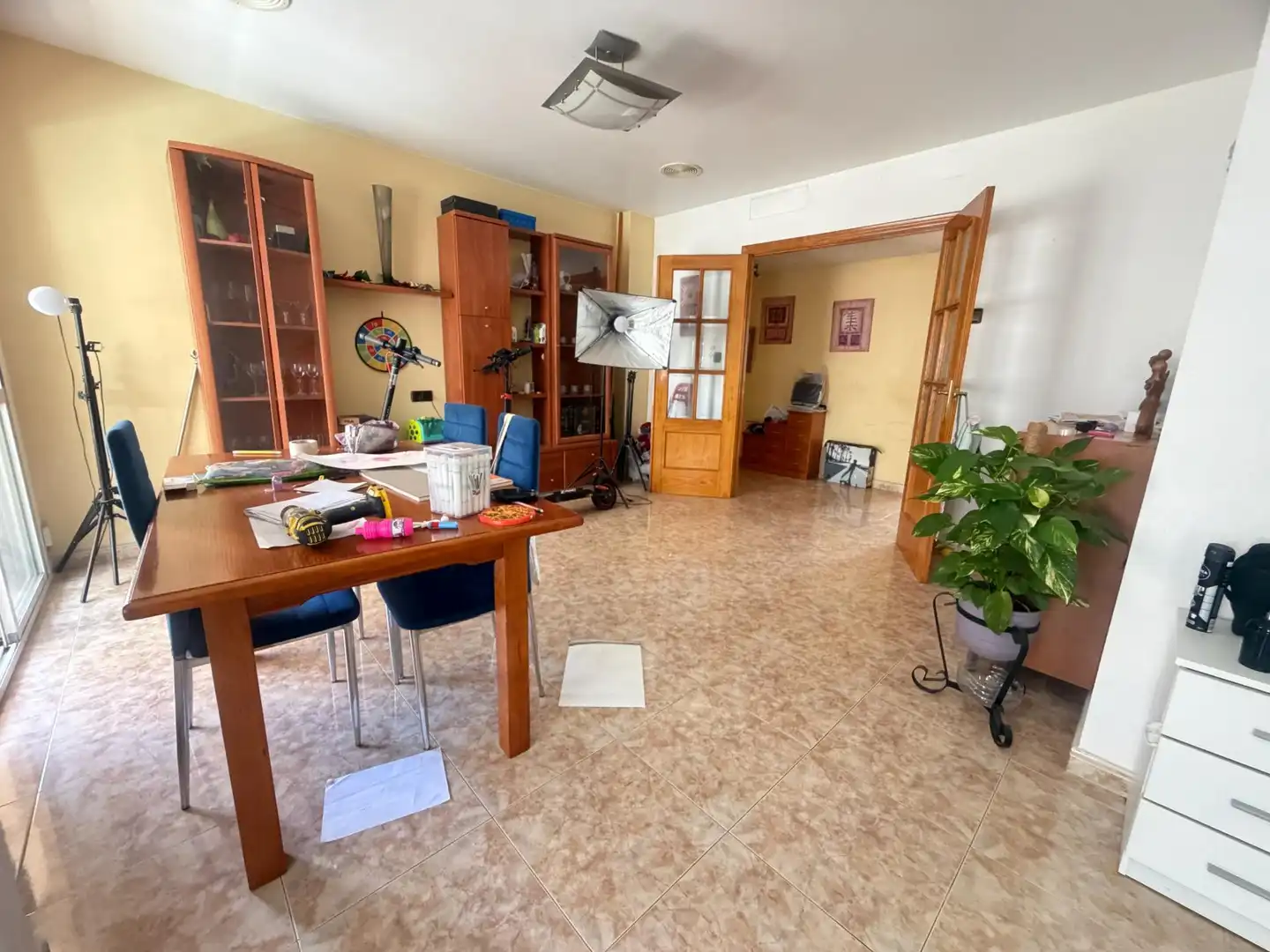 Sala d'estar de Pis en venda en Águilas amb Aire condicionat, Terrassa i Moblat