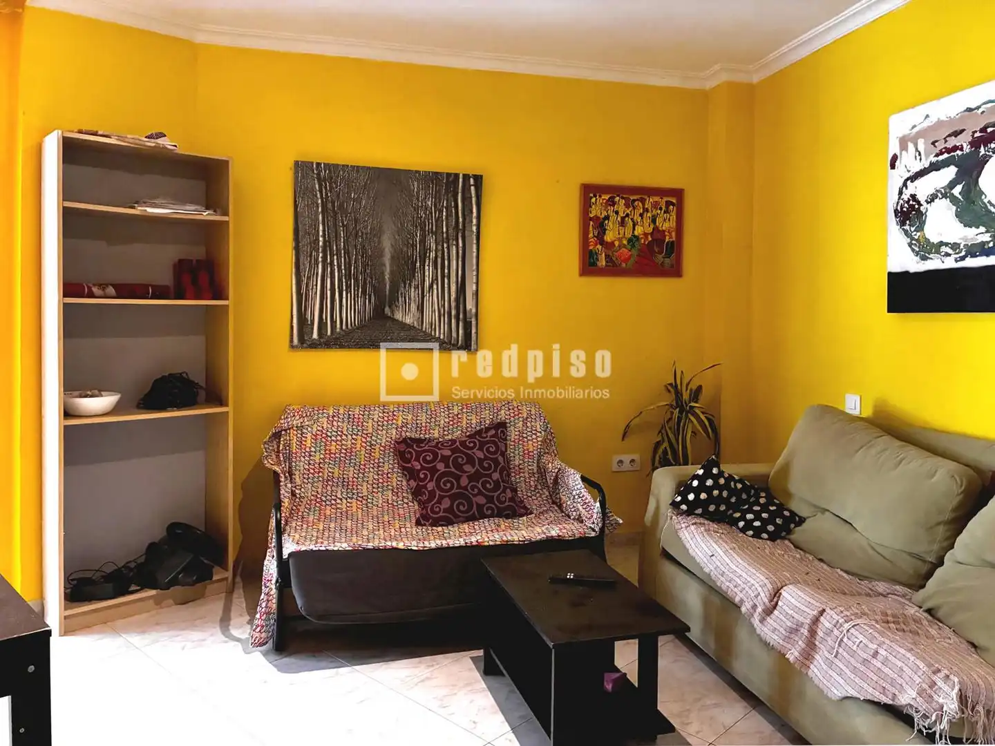 Sala de estar de Piso en venta en Sevilla con Aire acondicionado y Terraza